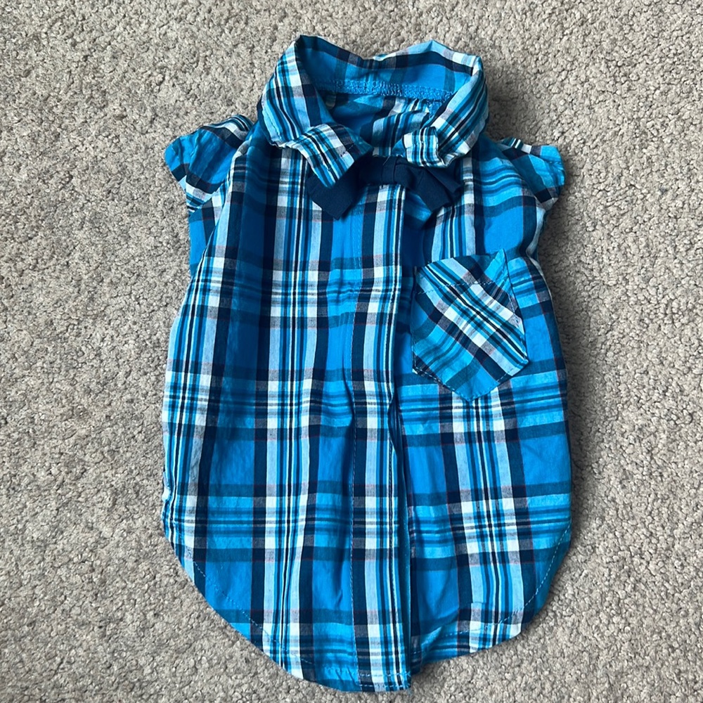 Dog Shirt with Bow